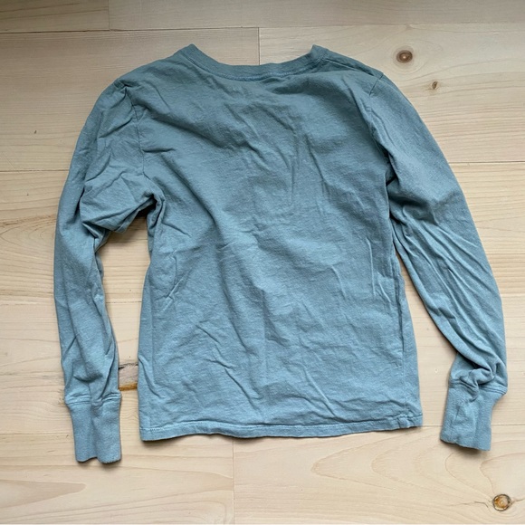 Everlane ReCotton Henley in Pale Sage - Picture 4 of 6